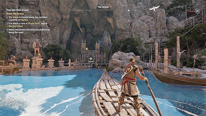 Assassins Creed Odyssey - лодка Майона