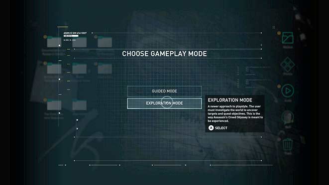 Assassins Creed Odyssey выбор режима