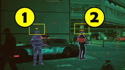 Сканер. Как помечать врагов и объекты в игре Cyberpunk 2077?
