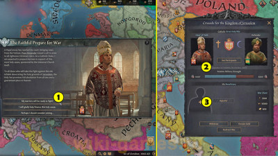 Крестовые походы и Священная война в игре Crusader Kings 3