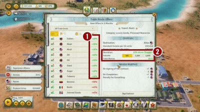 Финансы и торговля в игре Tropico 6