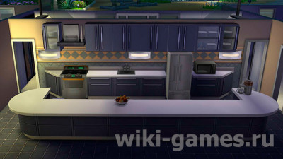 Кухонные тумбы, шкафы и столешницы в игре The Sims 4