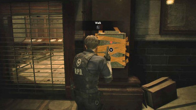 Как открыть переключатель в полицейском участке (Леон) в игре Resident Evil 2?